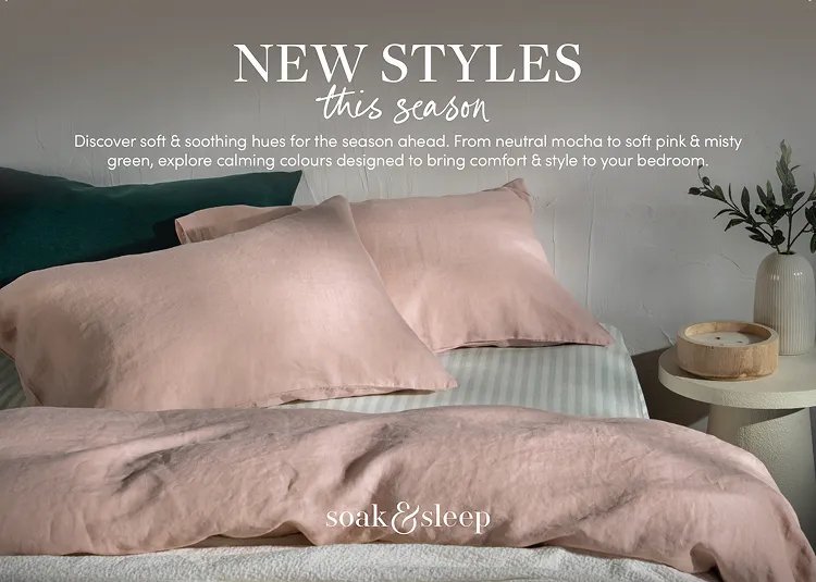 Soak & Sleep brand and campaign work